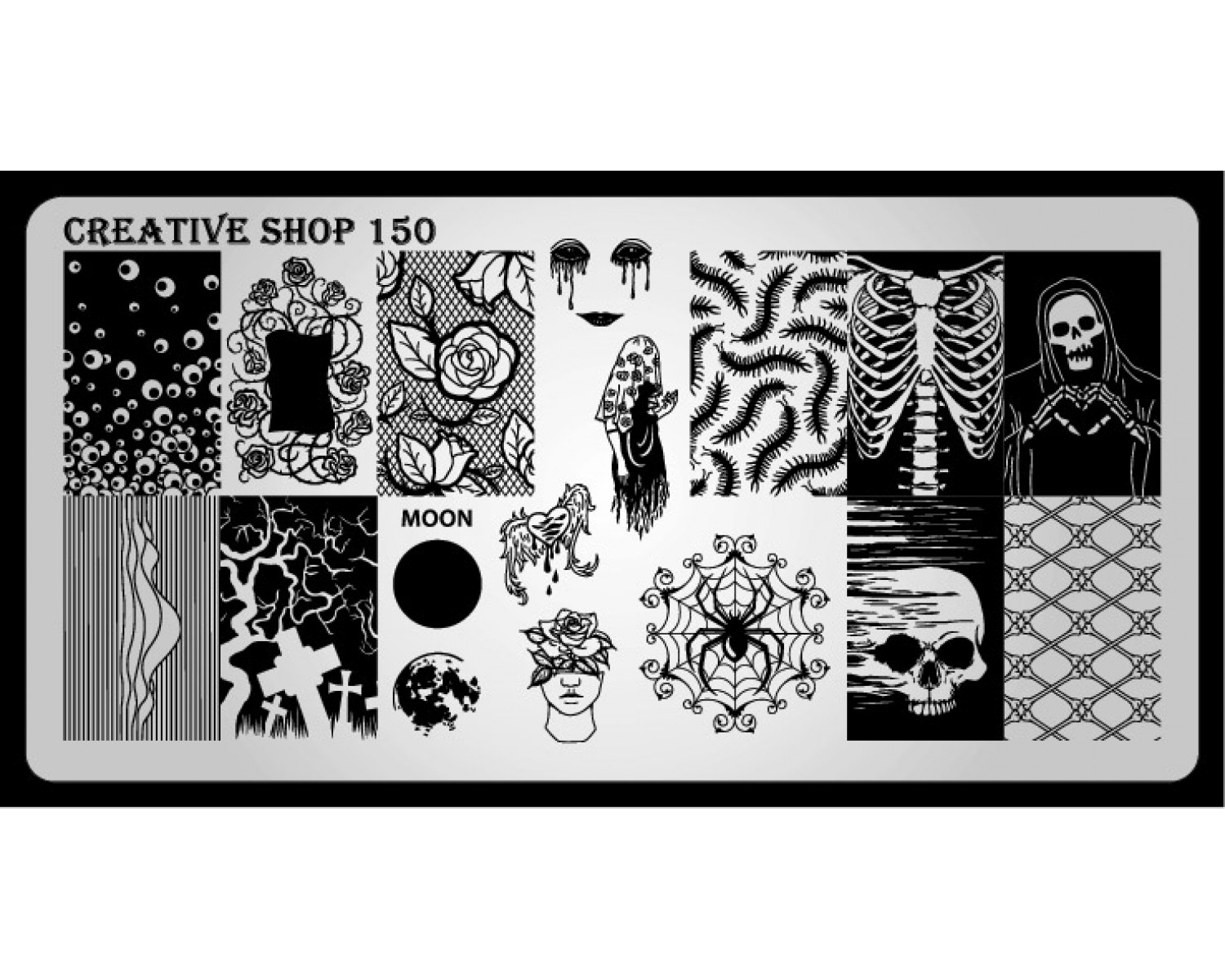 Пластина для стемпинга Creative Shop 150