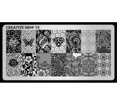 Пластина для стемпинга Creative Shop 73