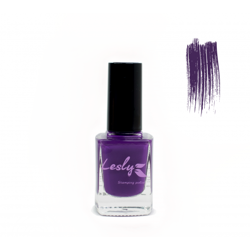 Лак для стемпинга Lesly - Purple #40
