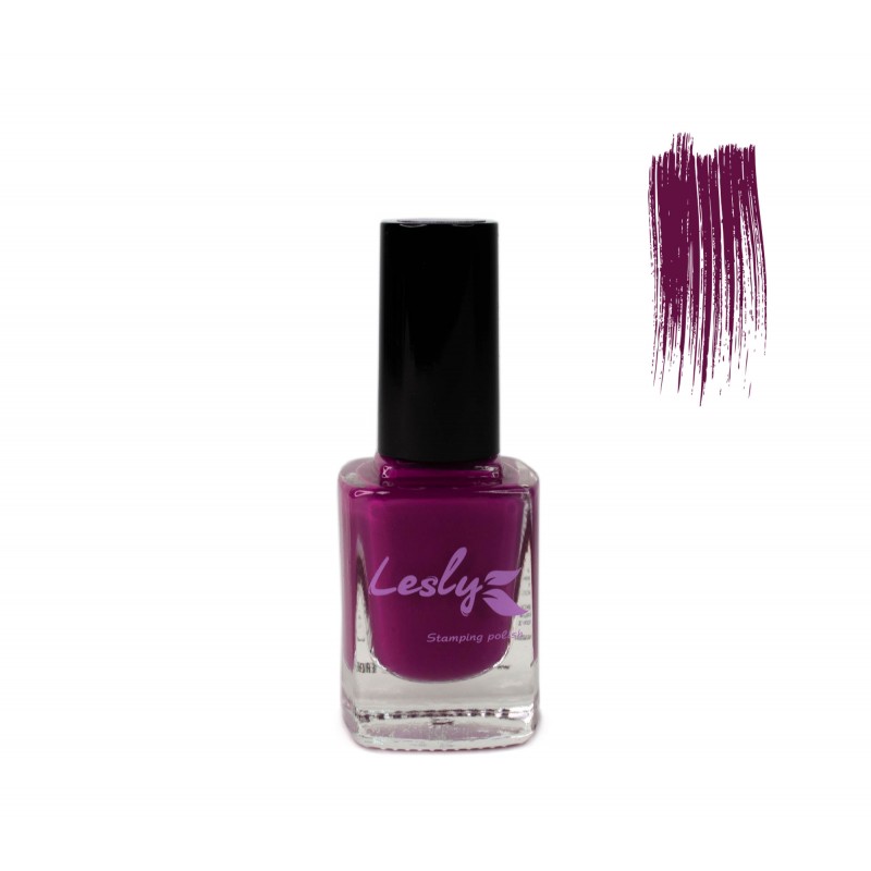 Лак для стемпинга Lesly - Purple Sunset #87