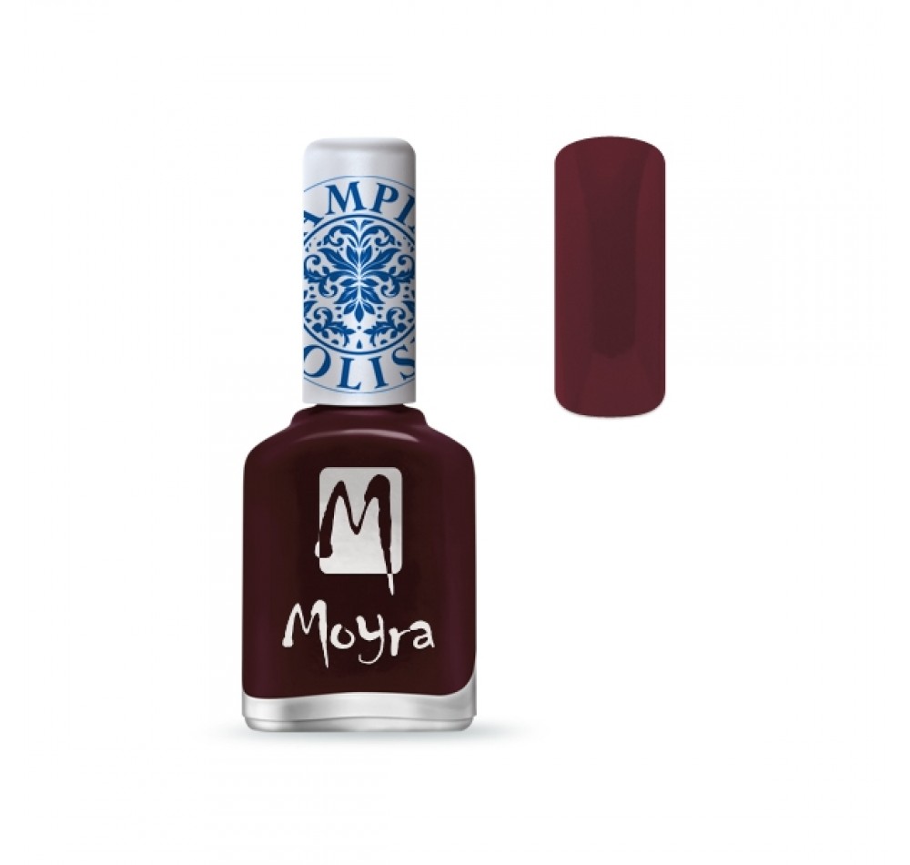 Лак для стемпинга Moyra - Burgundy Red