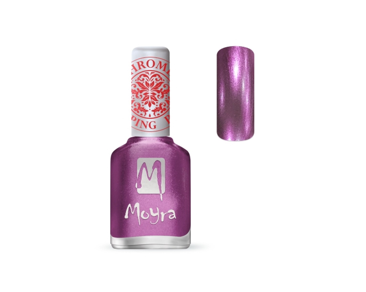 Лак для стемпинга Moyra - Chrome Purple
