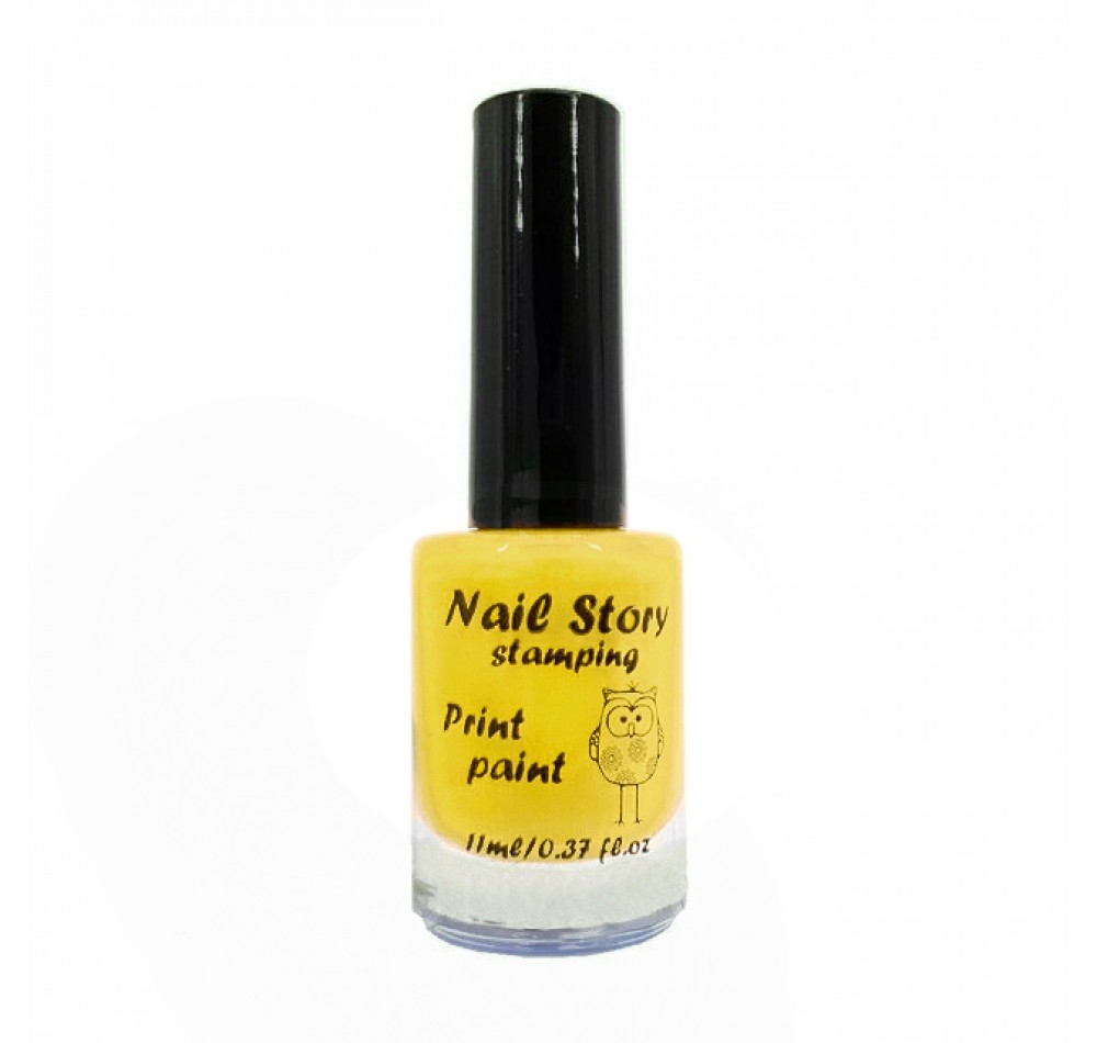Лак для стемпинга Nail Story №23- желтый