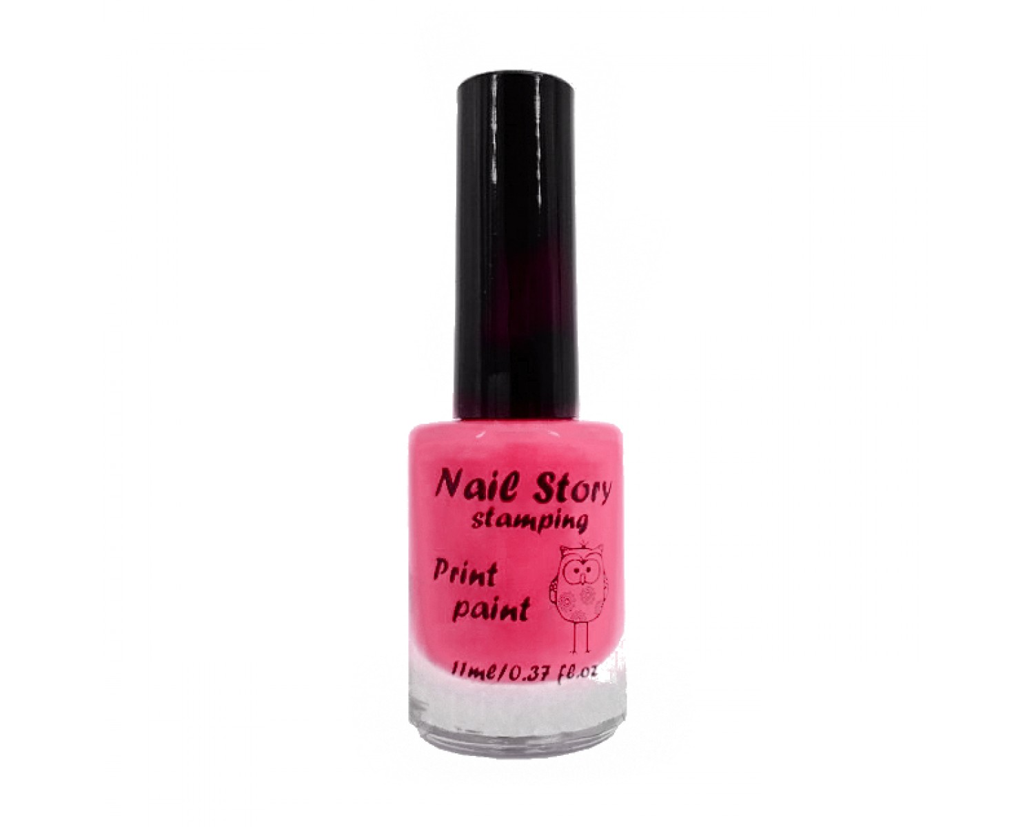 Лак для стемпинга Nail Story - ярко-розовый