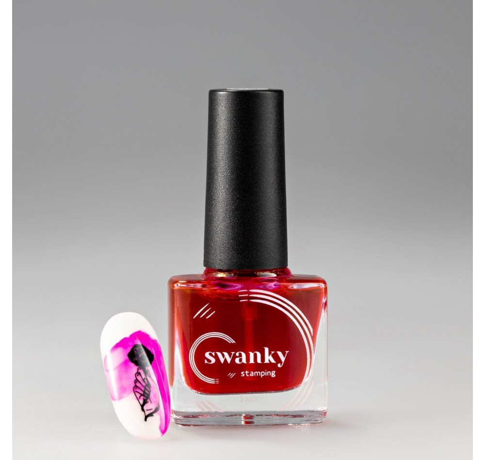 Акварельные краски Swanky Stamping, №6, розовый, 5 мл