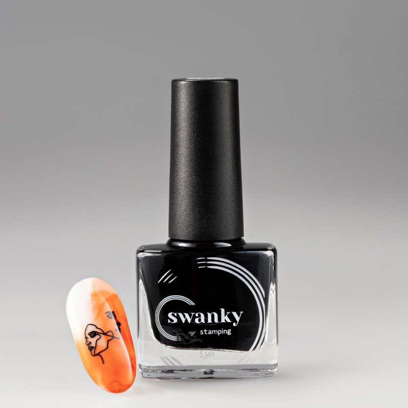 Акварельные краски Swanky Stamping, №7, оранжевый, 5 мл
