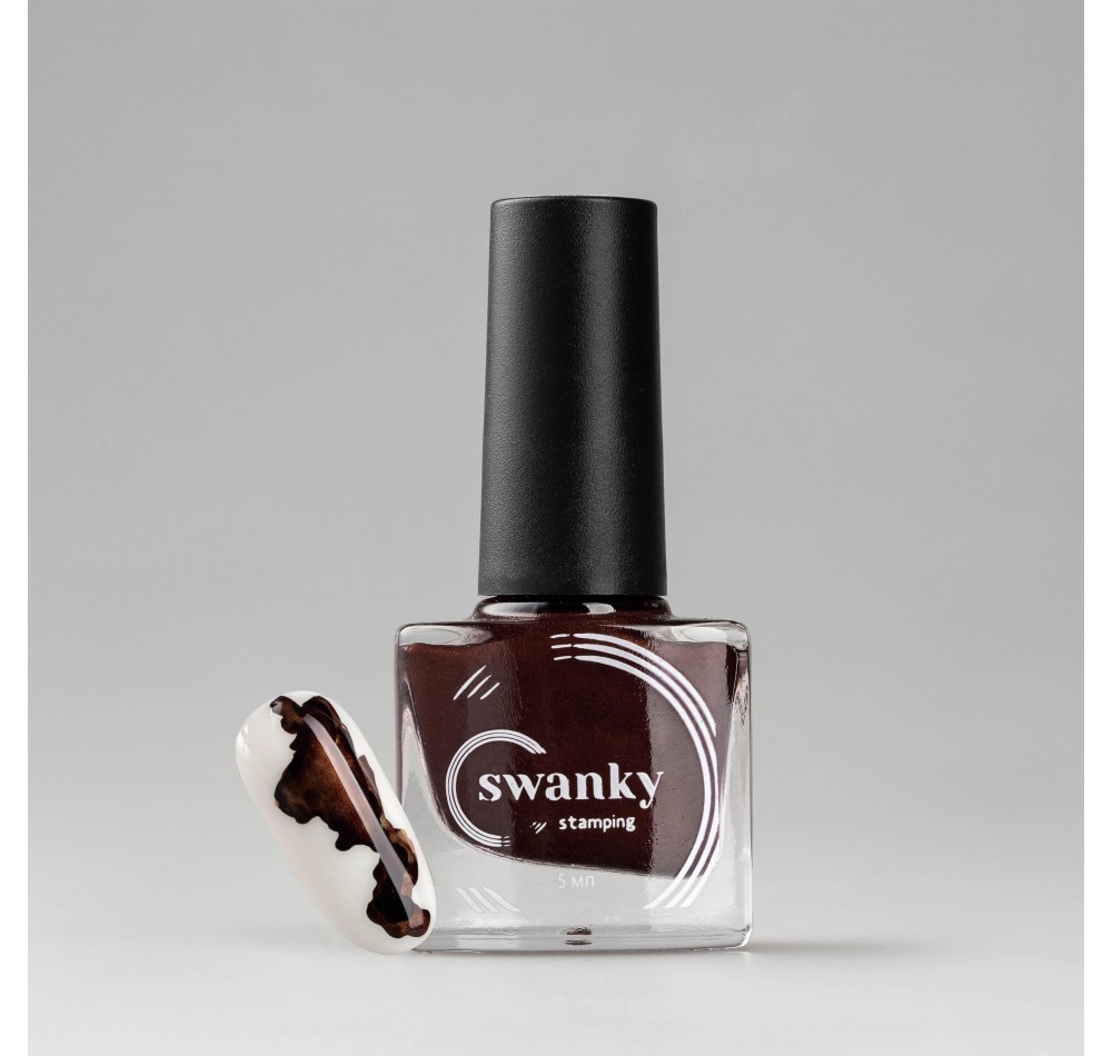 Акварельные краски Swanky Stamping PM 02, коричневый, 5 мл