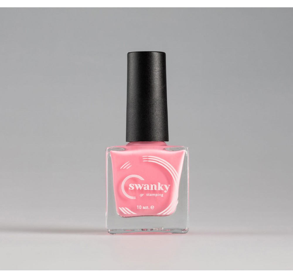 Лак для стемпинга Swanky Stamping,  №013 светло-розовый, 10 мл